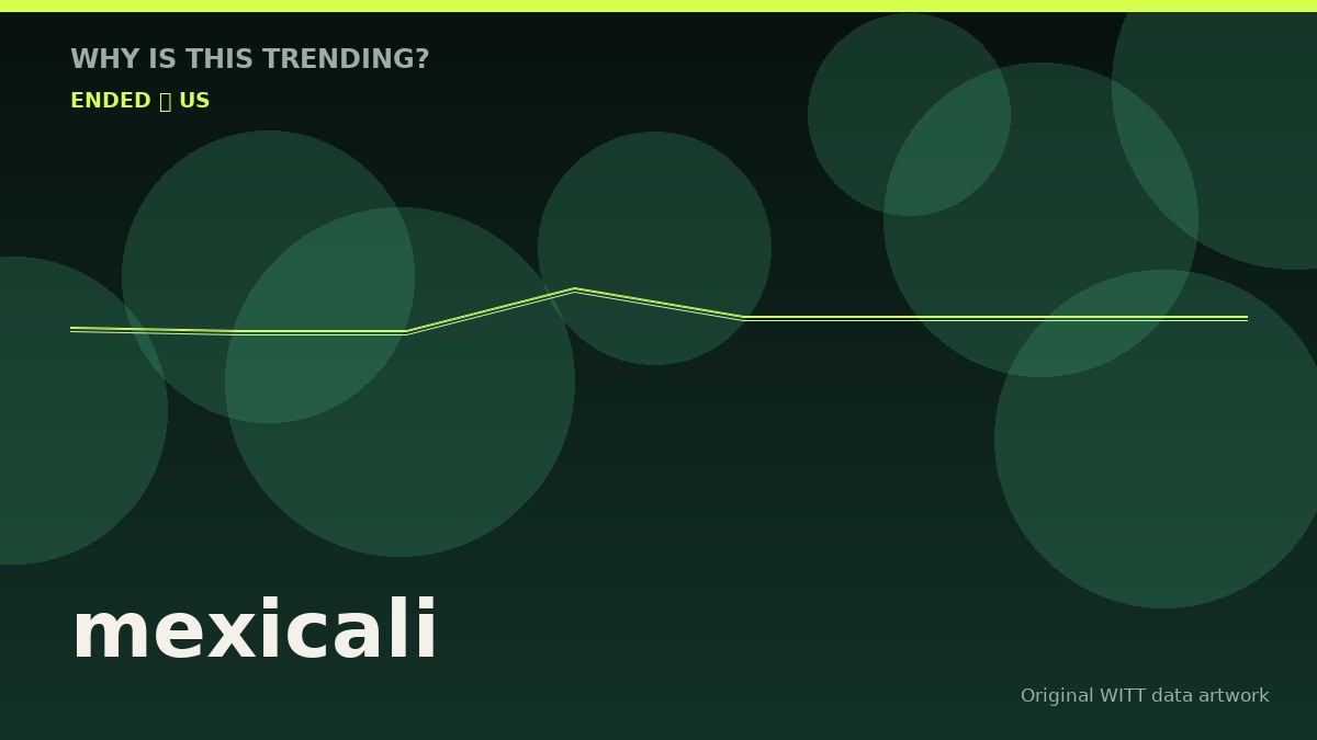 mexicali original attention timeline illustration