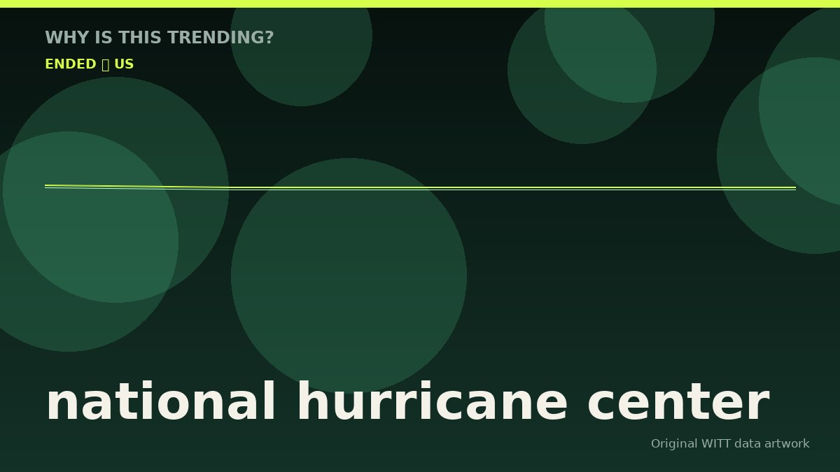 national hurricane center original attention timeline illustration