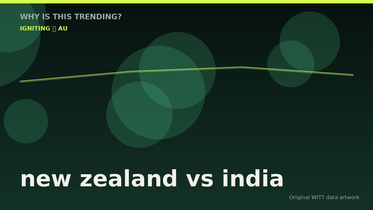 new zealand vs india original attention timeline illustration