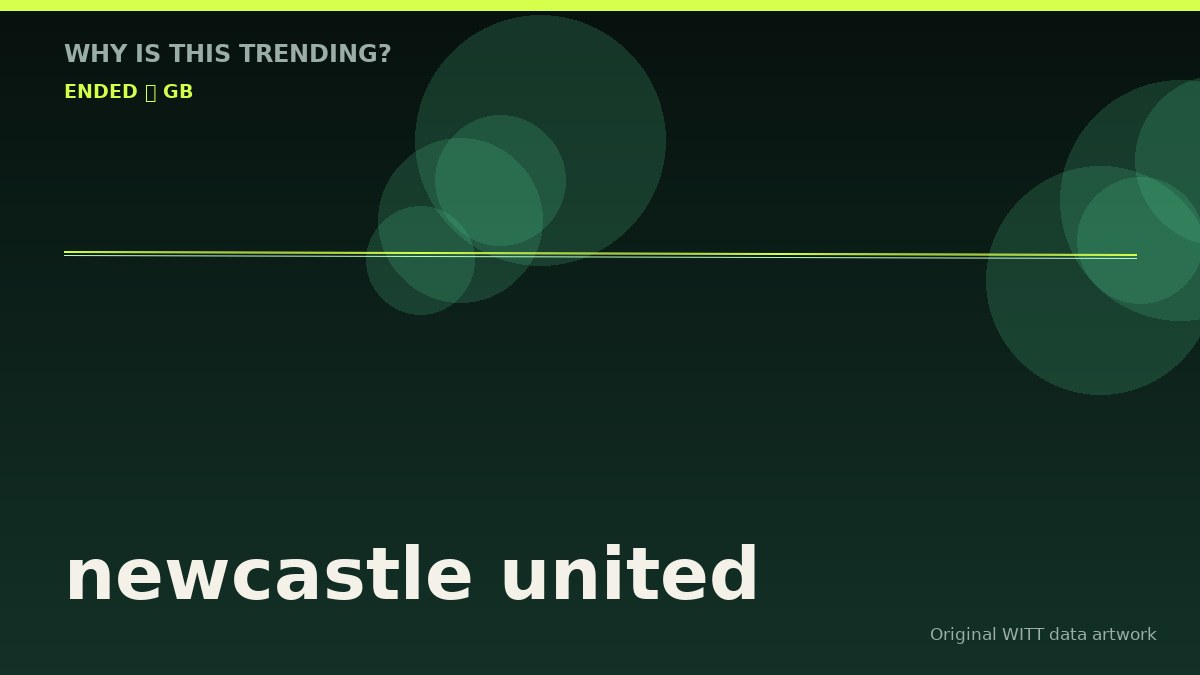 newcastle united original attention timeline illustration