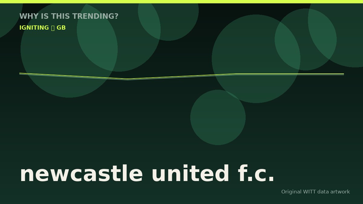 newcastle united f.c. original attention timeline illustration