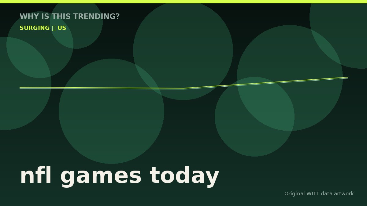 nfl games today original attention timeline illustration