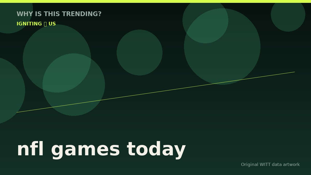nfl games today original attention timeline illustration