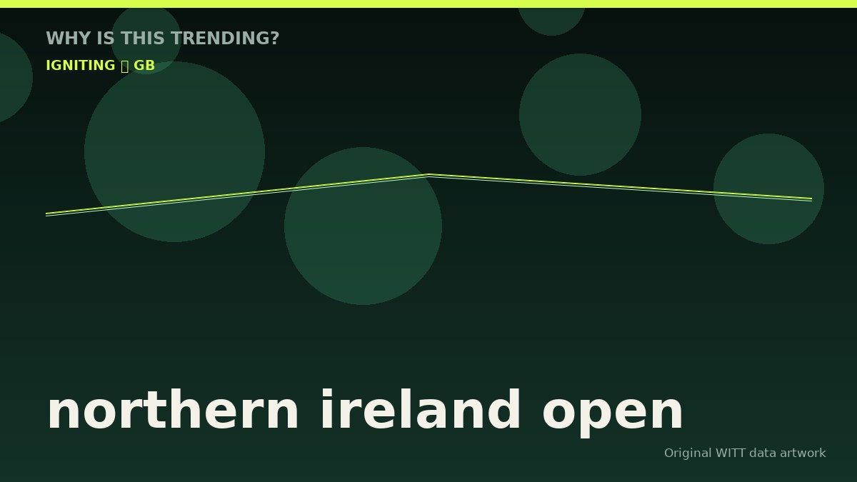 northern ireland open original attention timeline illustration