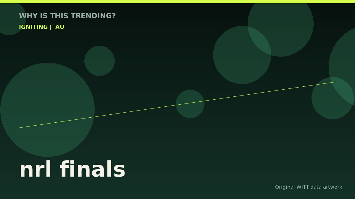 nrl finals original attention timeline illustration