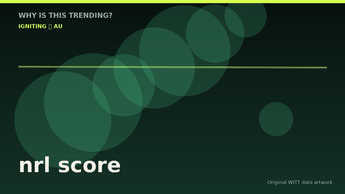 nrl score original attention timeline illustration