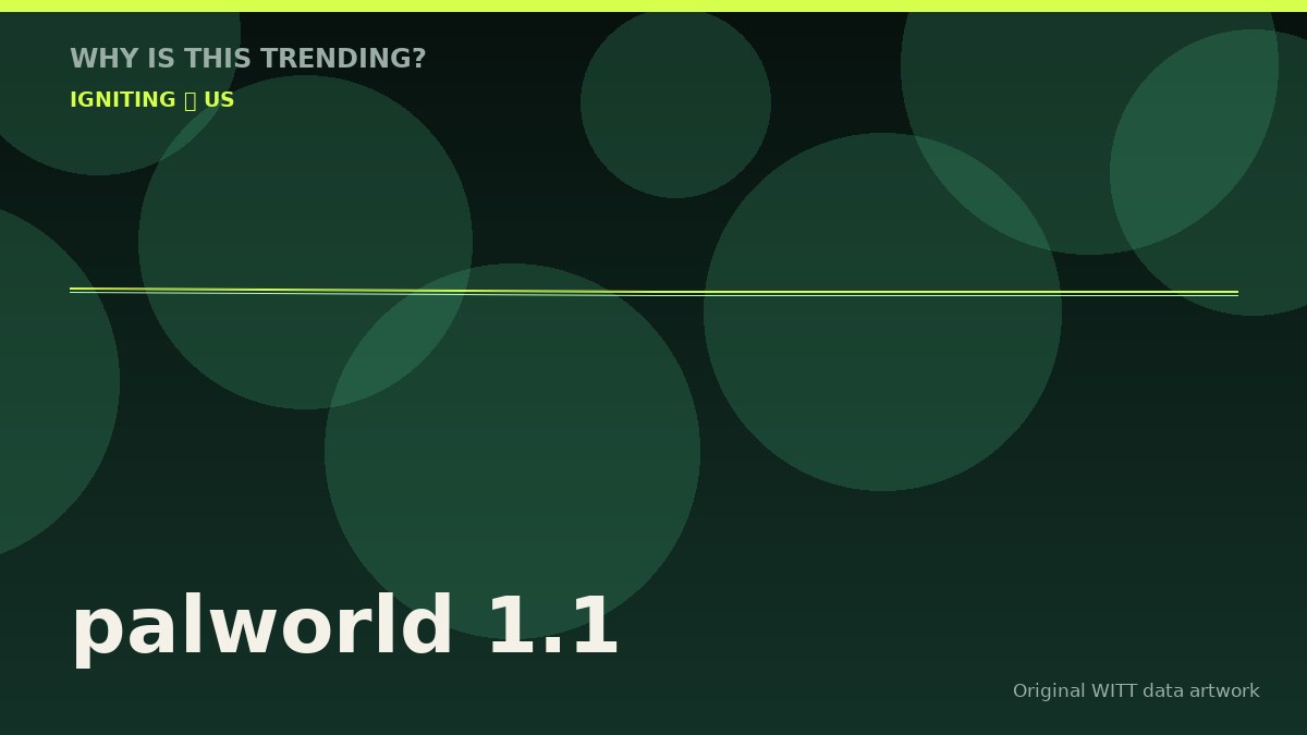 palworld 1.1 original attention timeline illustration