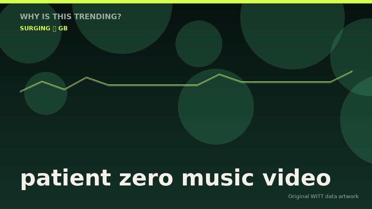 patient zero music video original attention timeline illustration