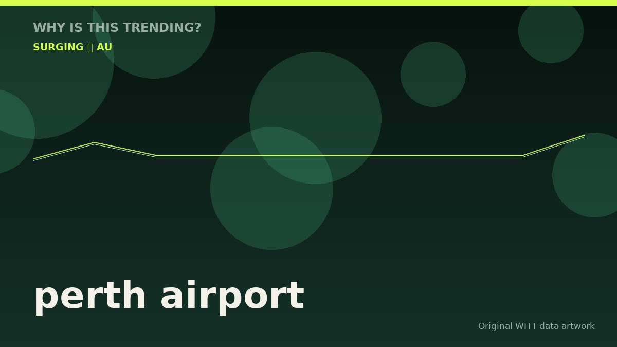 perth airport original attention timeline illustration