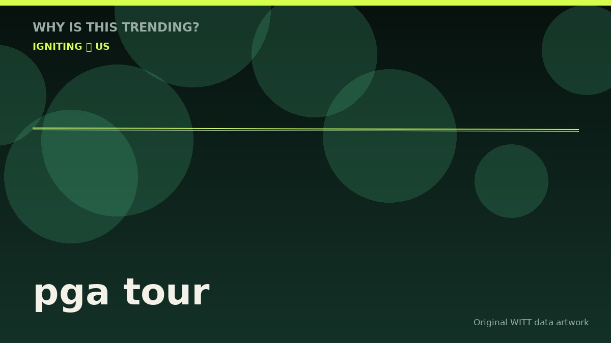 pga tour original attention timeline illustration