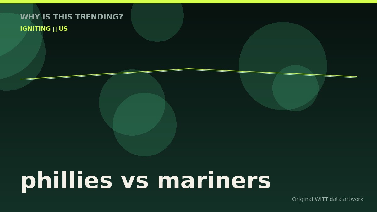 phillies vs mariners original attention timeline illustration