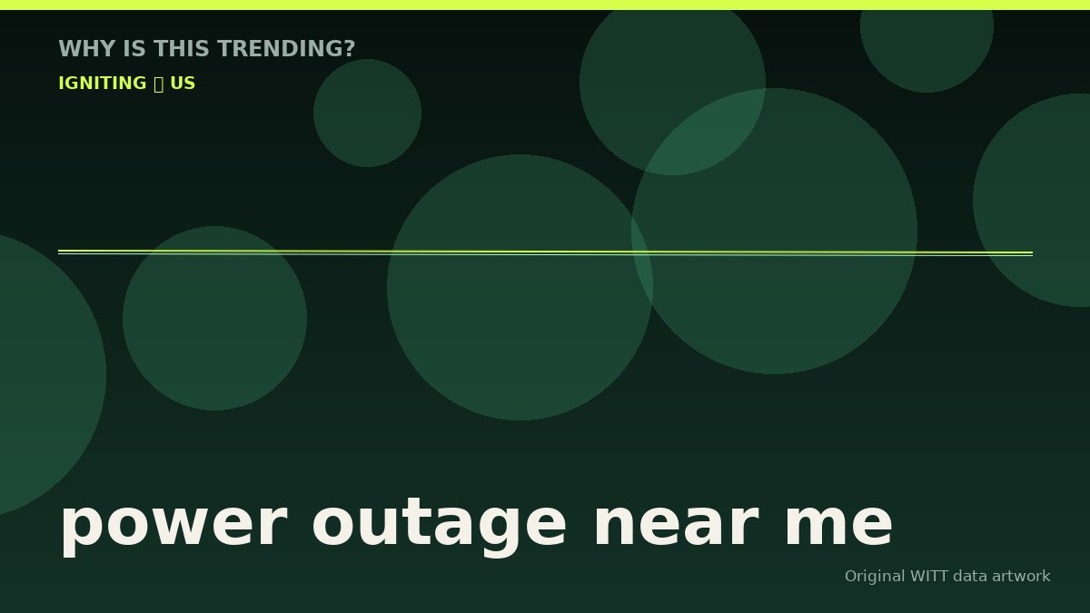 power outage near me original attention timeline illustration