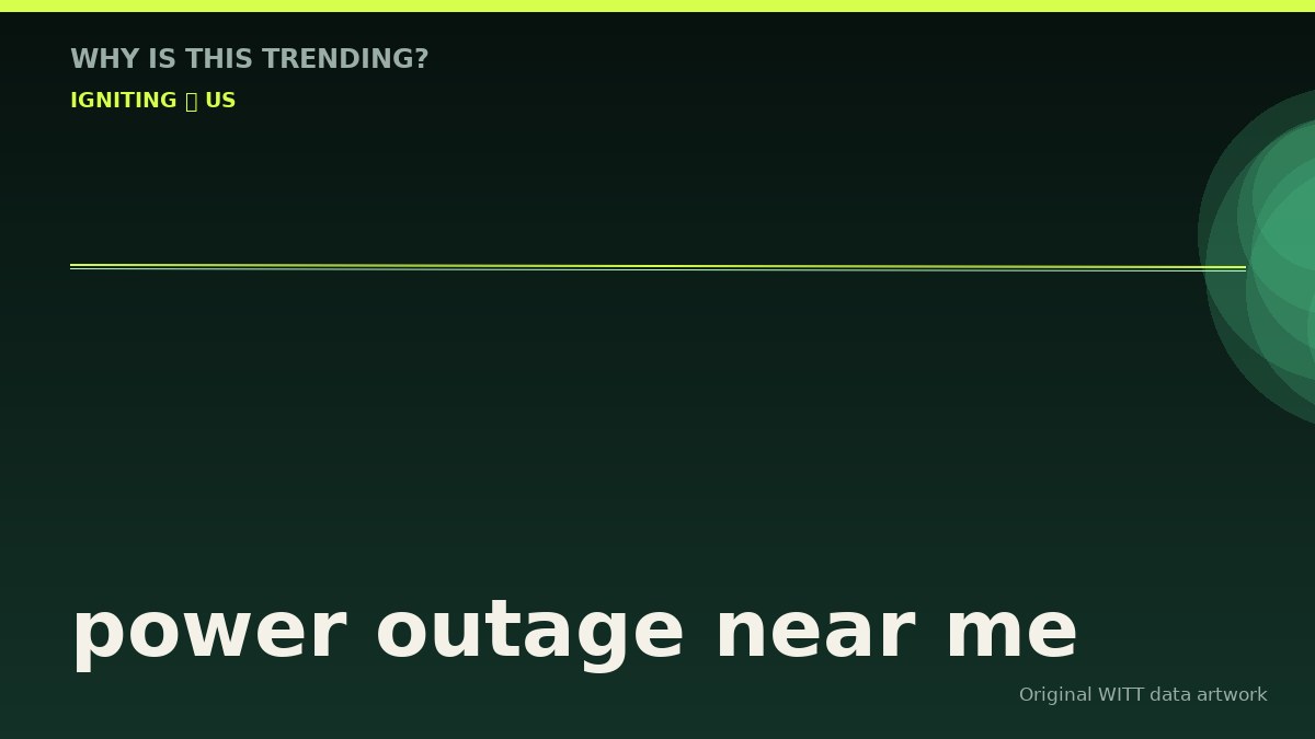 power outage near me original attention timeline illustration