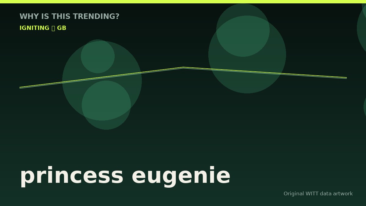 princess eugenie original attention timeline illustration