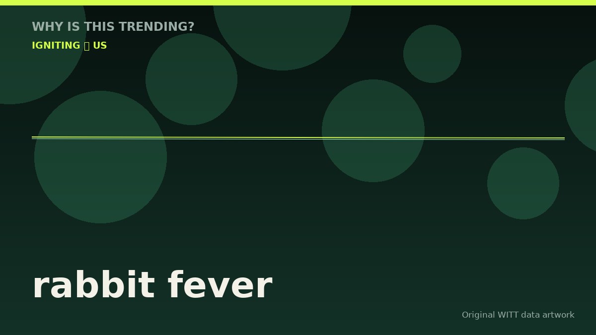 rabbit fever original attention timeline illustration
