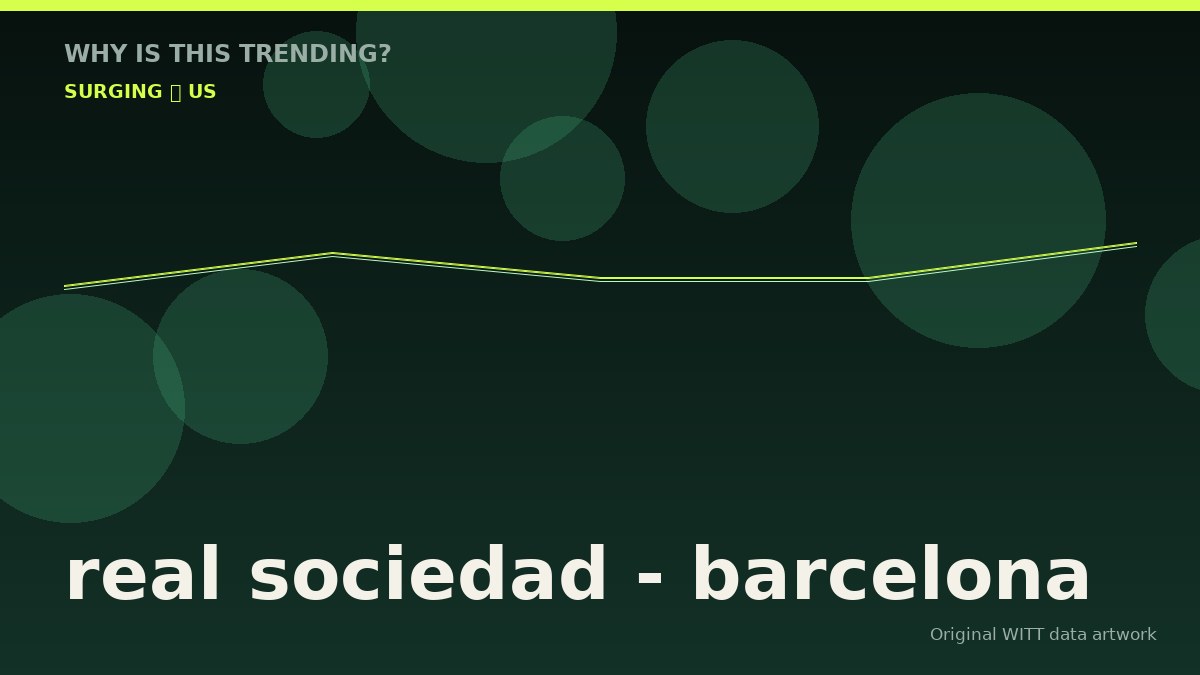 real sociedad - barcelona original attention timeline illustration