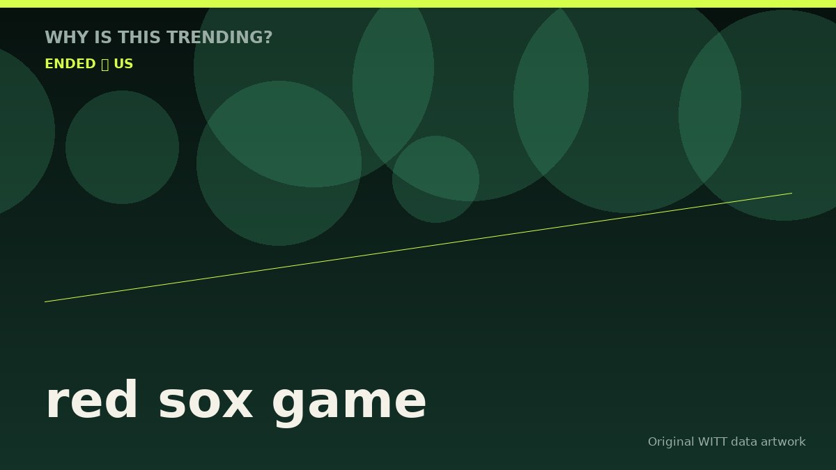 red sox game original attention timeline illustration