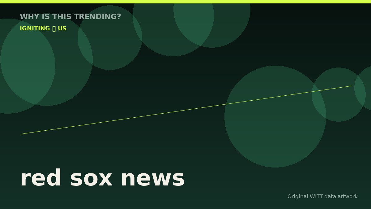 red sox news original attention timeline illustration