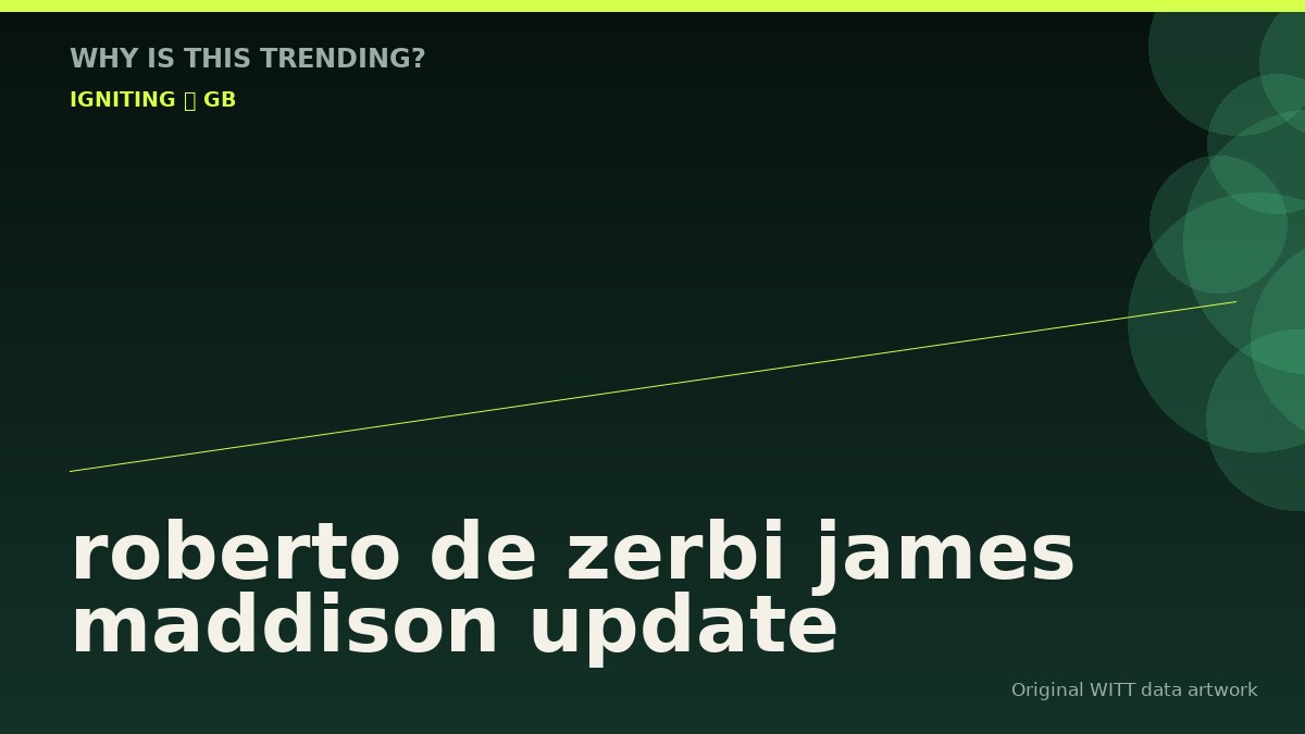 roberto de zerbi james maddison update original attention timeline illustration