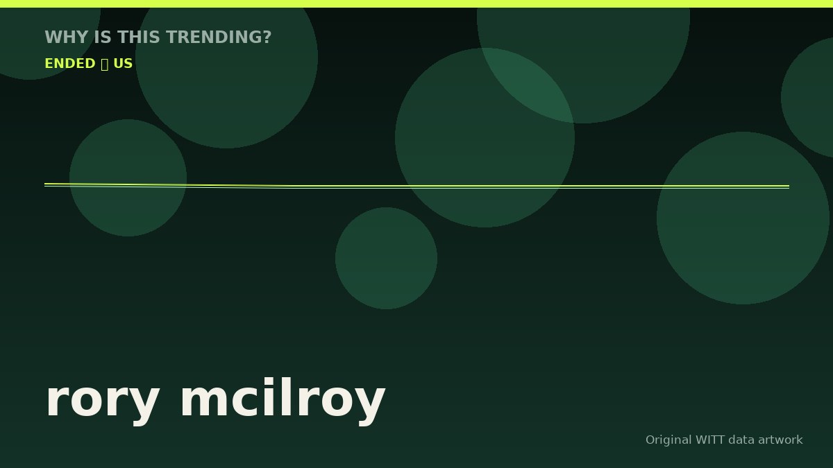 rory mcilroy original attention timeline illustration