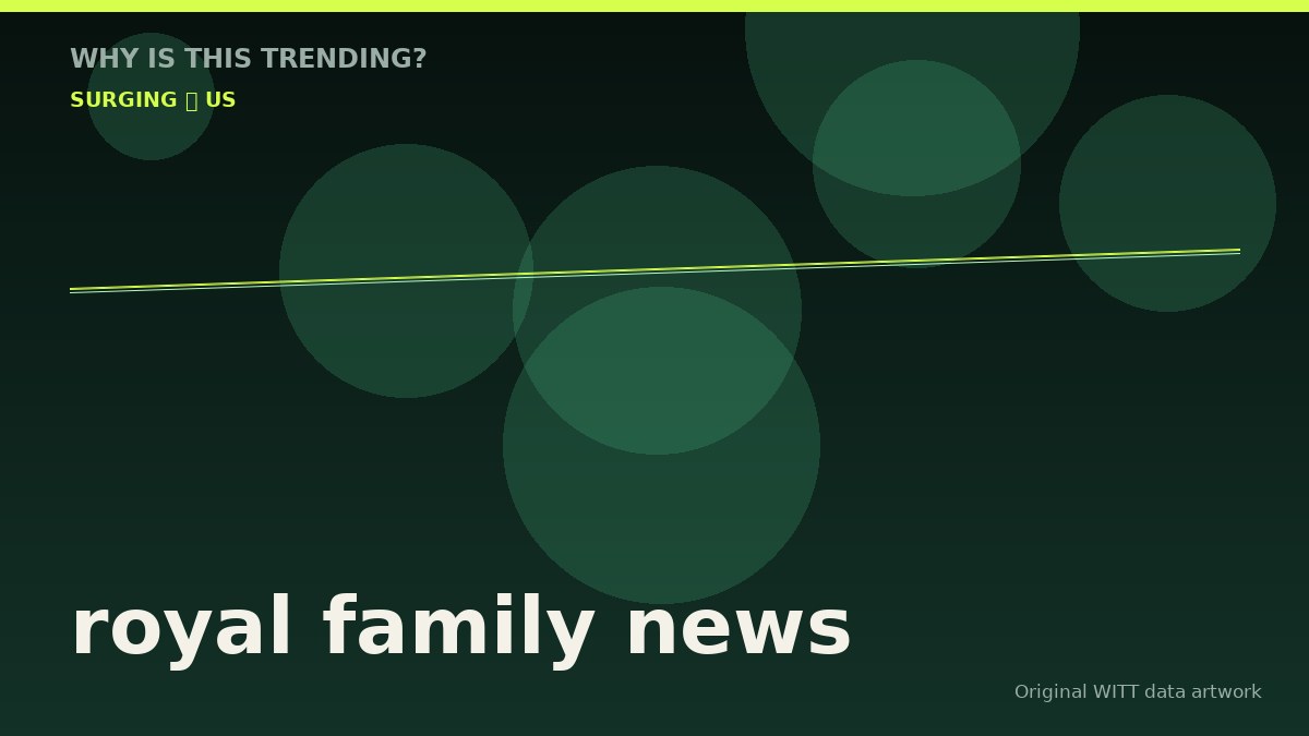 royal family news original attention timeline illustration