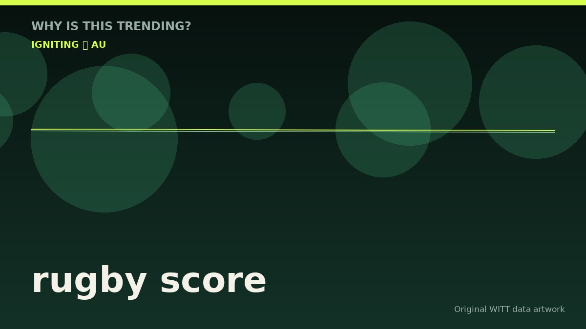 rugby score original attention timeline illustration