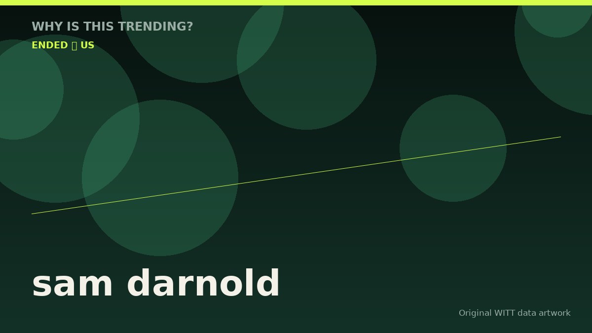 sam darnold original attention timeline illustration
