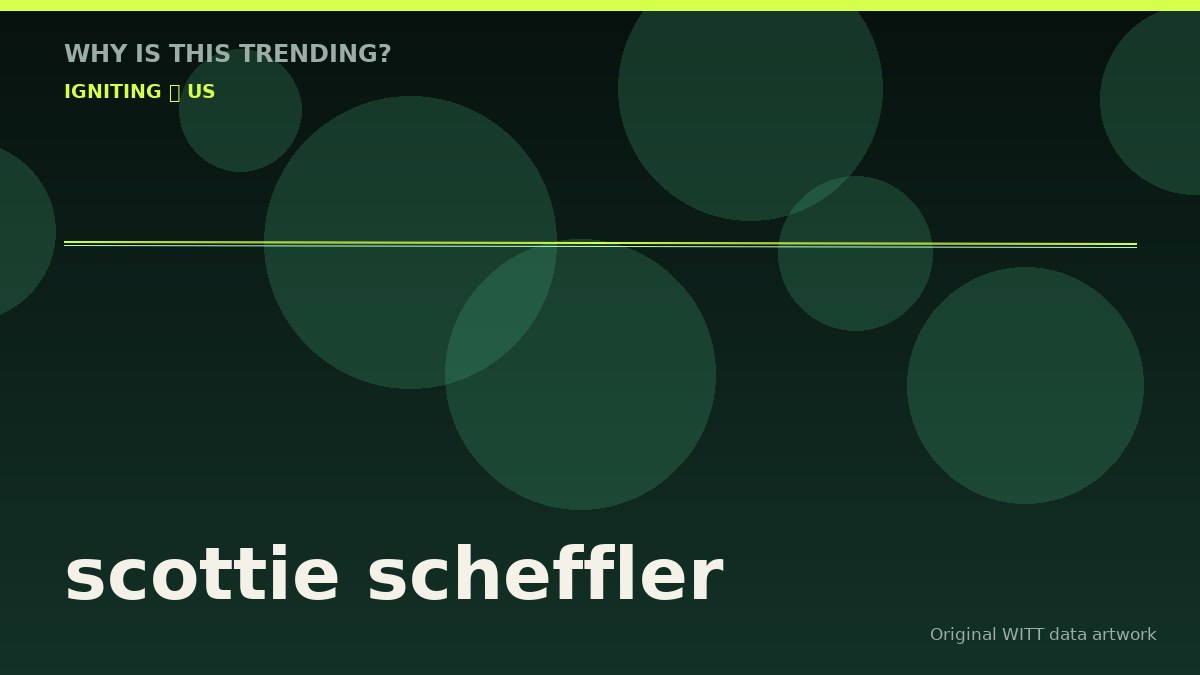 scottie scheffler original attention timeline illustration