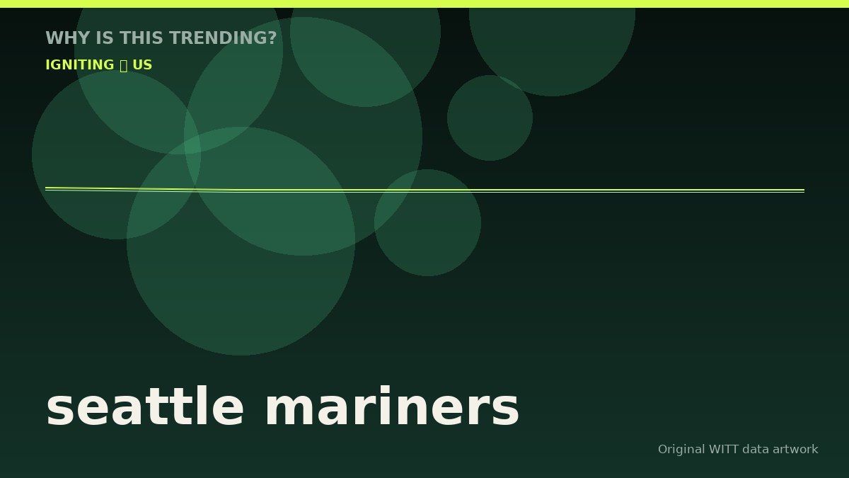 seattle mariners original attention timeline illustration