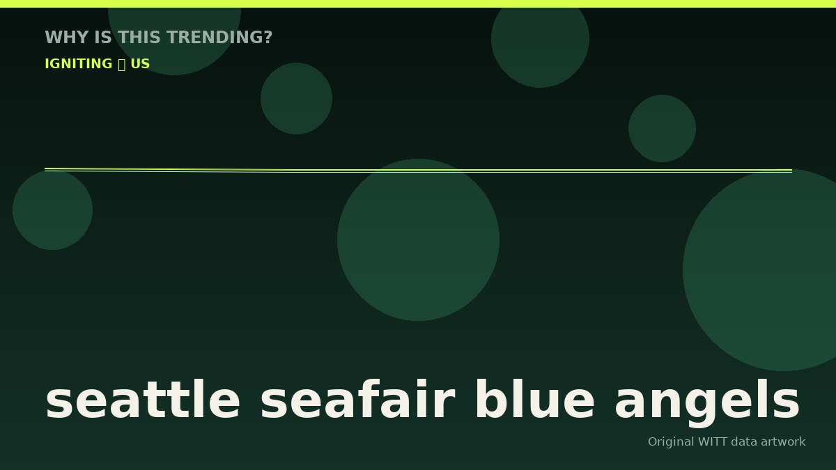 seattle seafair blue angels original attention timeline illustration
