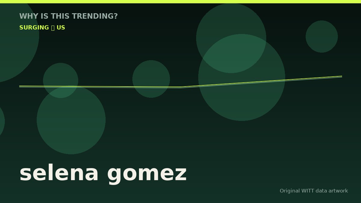 selena gomez original attention timeline illustration