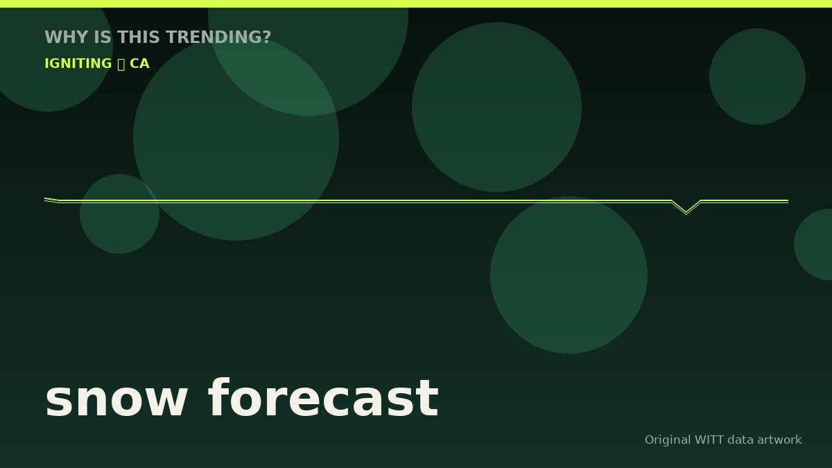 snow forecast original attention timeline illustration