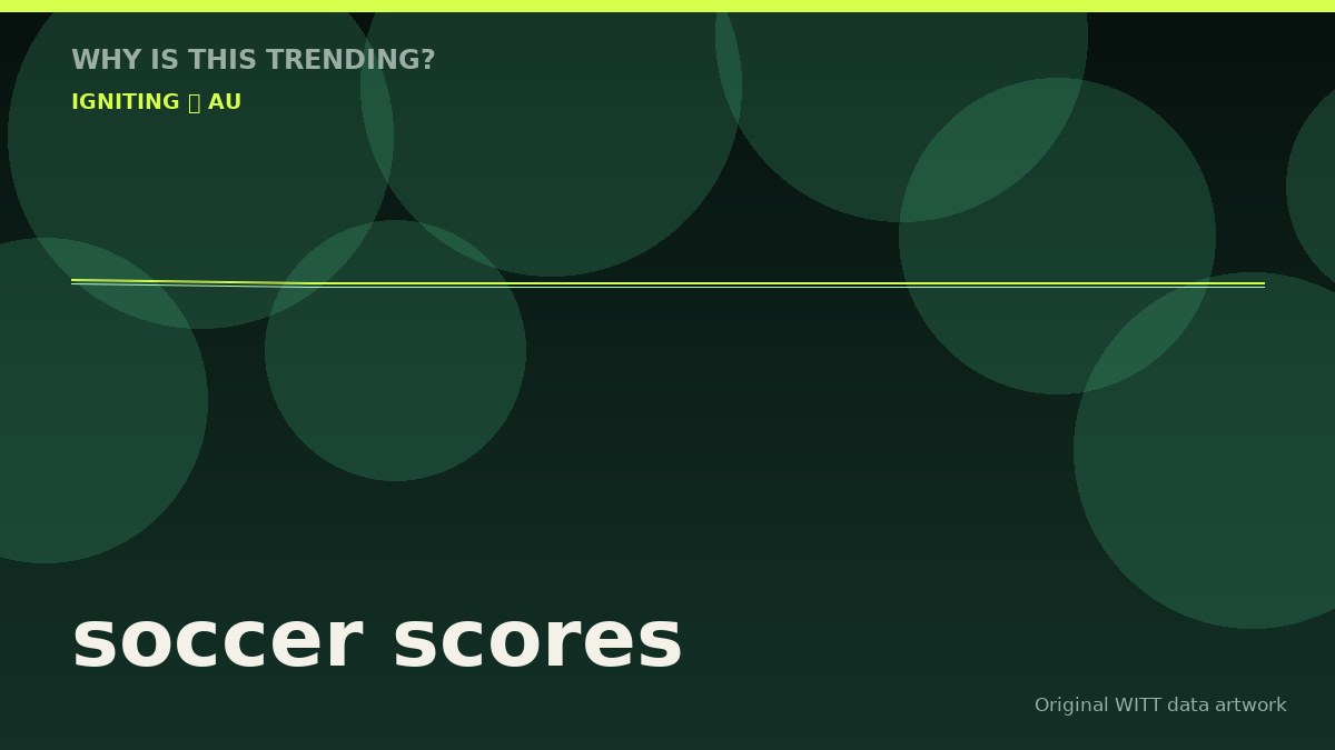 soccer scores original attention timeline illustration
