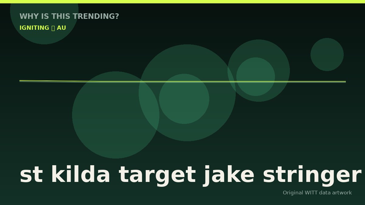 st kilda target jake stringer original attention timeline illustration