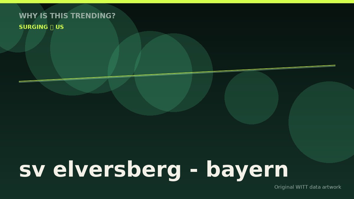 sv elversberg - bayern original attention timeline illustration