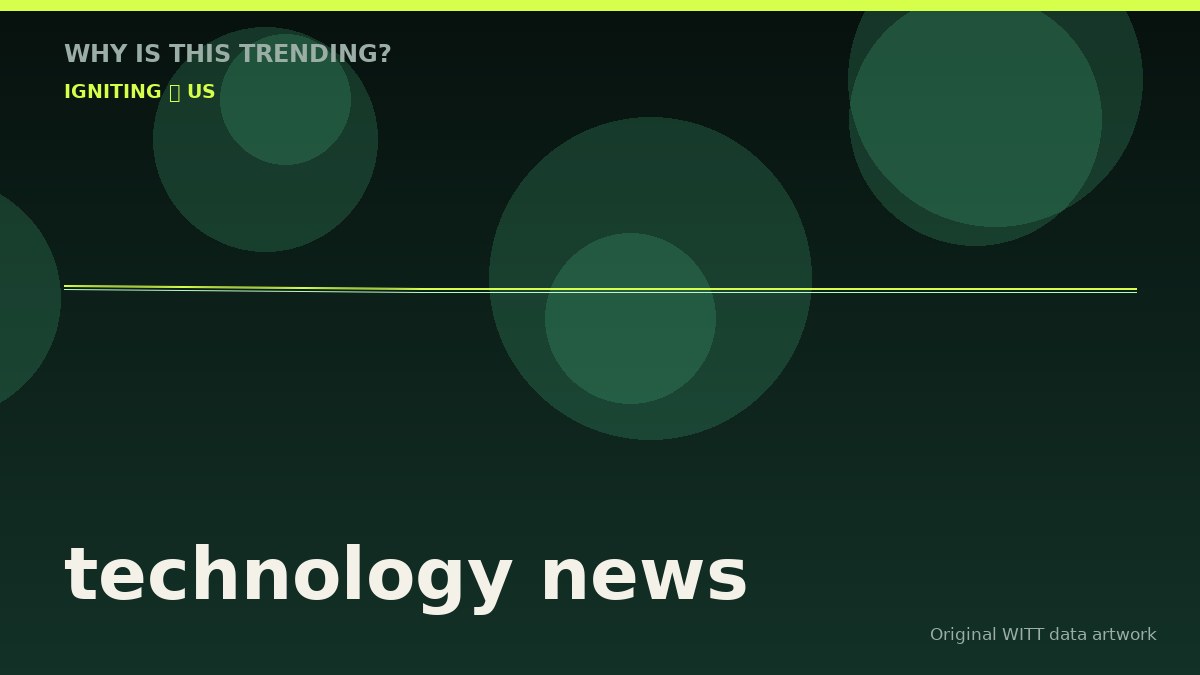 technology news original attention timeline illustration