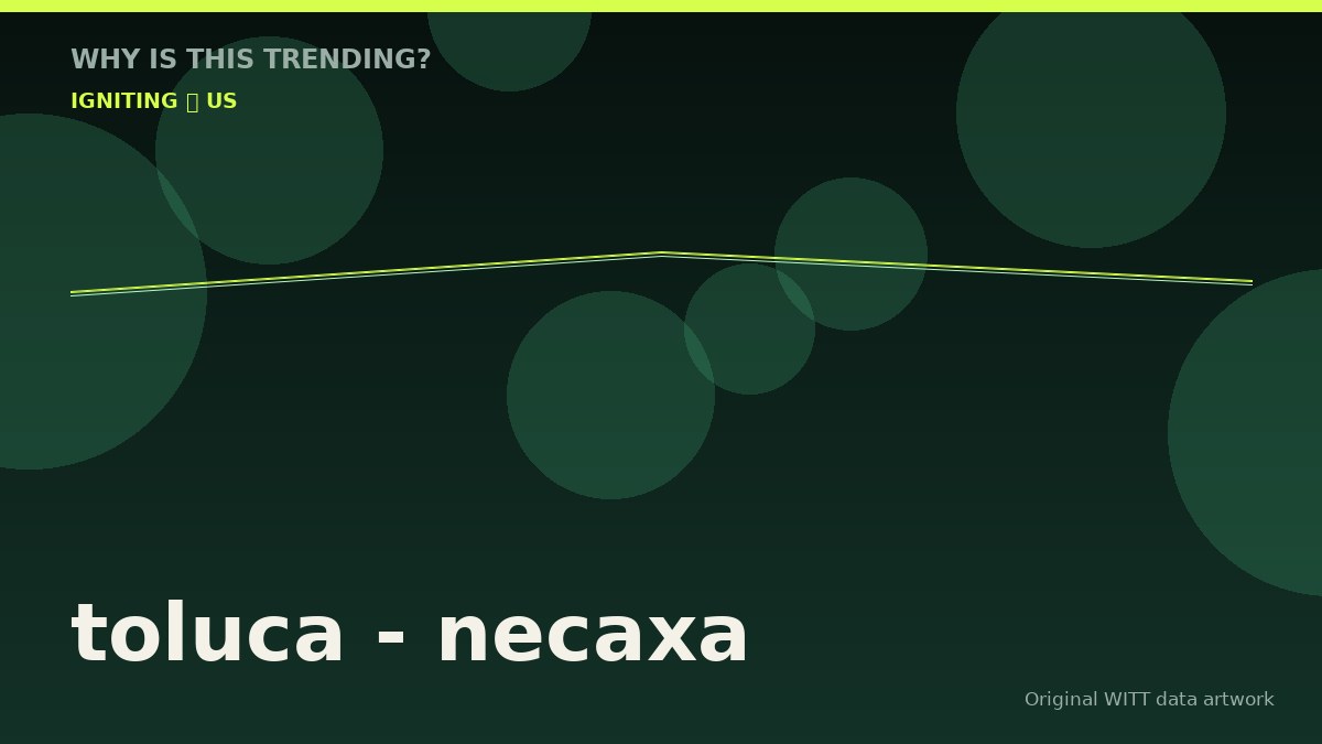 toluca - necaxa original attention timeline illustration