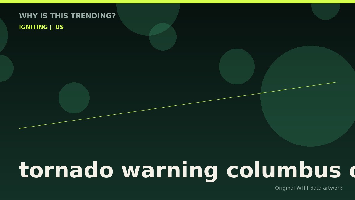 tornado warning columbus ohio original attention timeline illustration