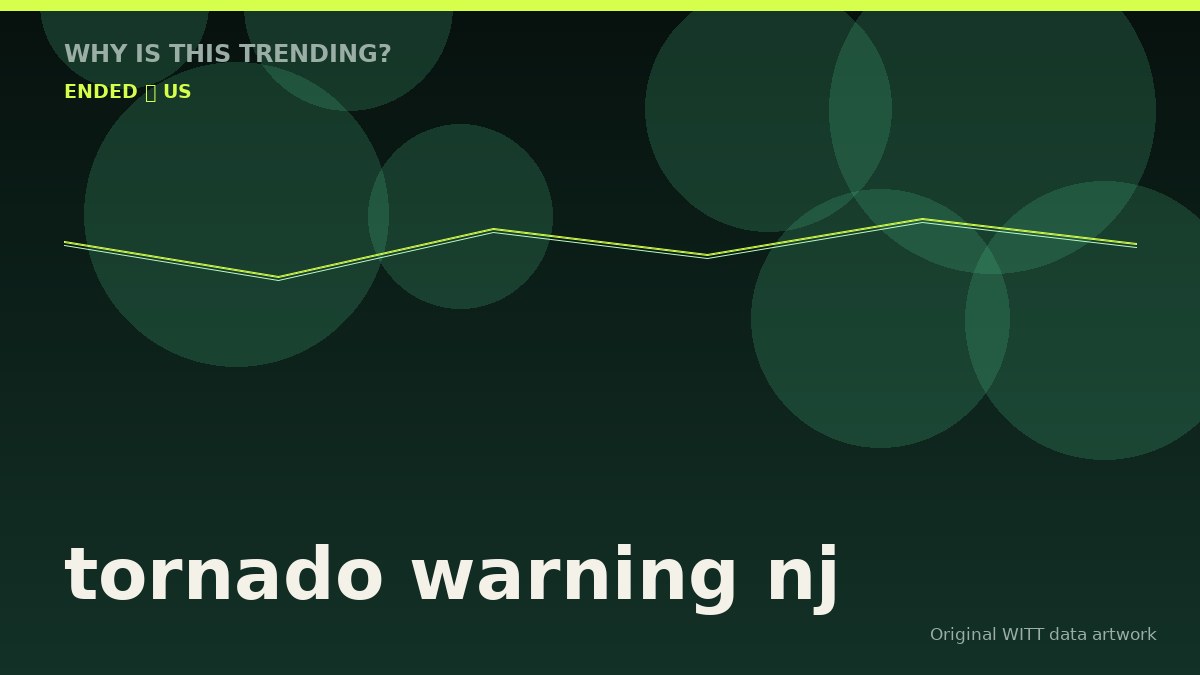 tornado warning nj original attention timeline illustration
