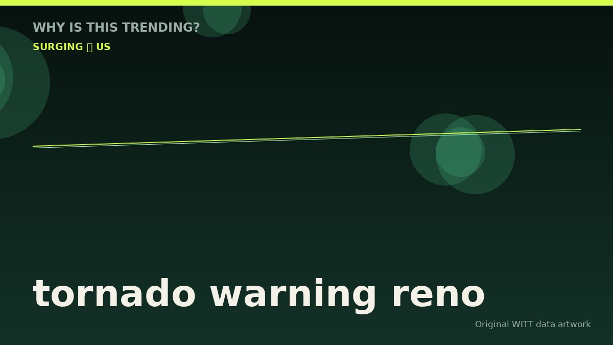tornado warning reno original attention timeline illustration