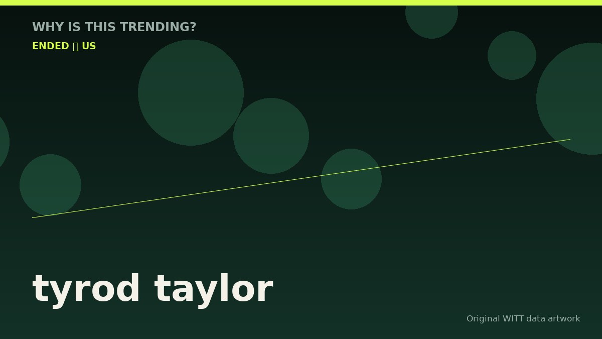 tyrod taylor original attention timeline illustration