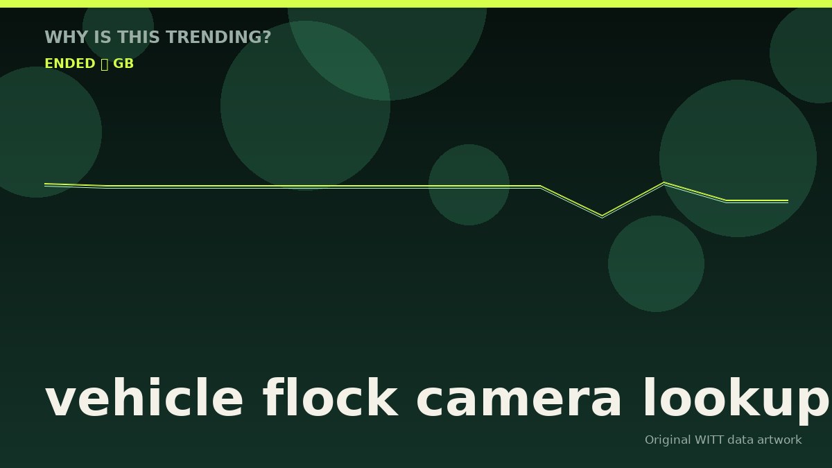 vehicle flock camera lookup original attention timeline illustration