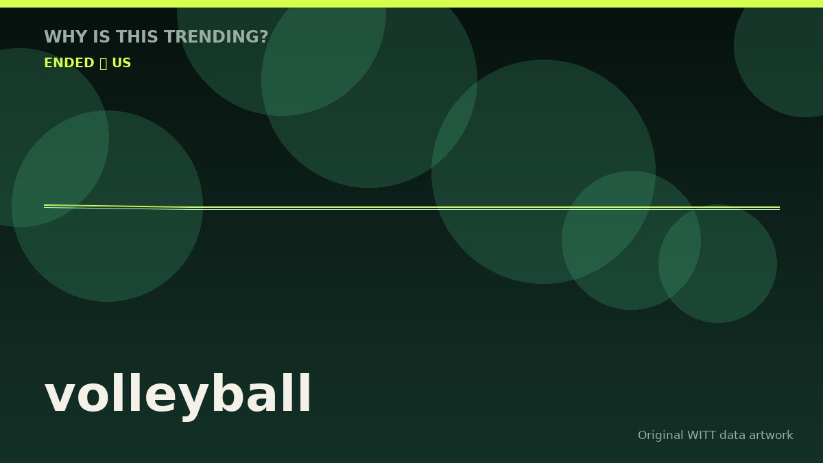 volleyball original attention timeline illustration