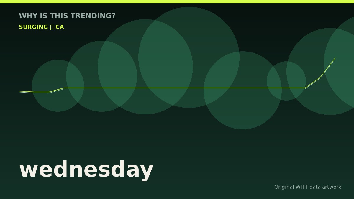 wednesday original attention timeline illustration