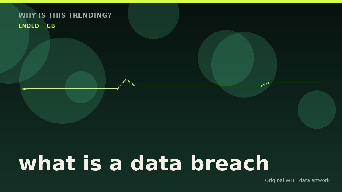 what is a data breach original attention timeline illustration