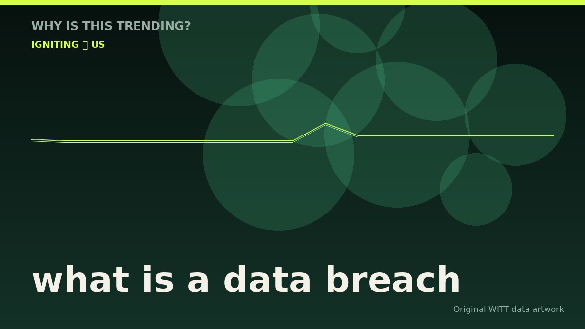 what is a data breach original attention timeline illustration