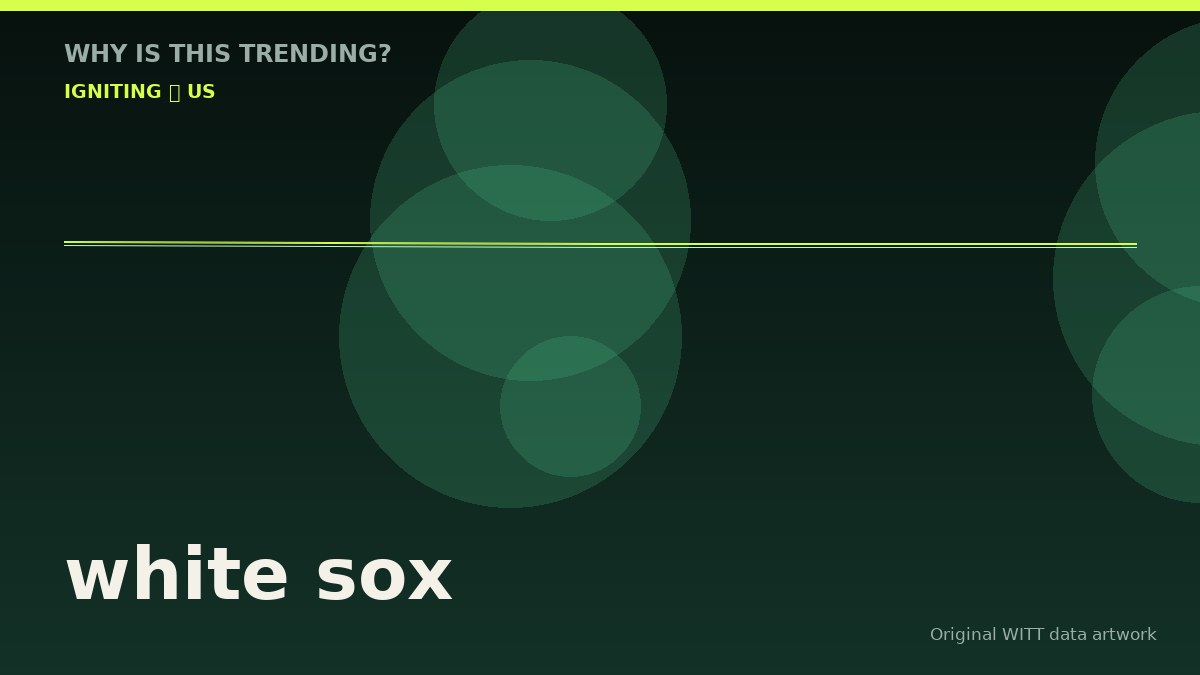 white sox original attention timeline illustration