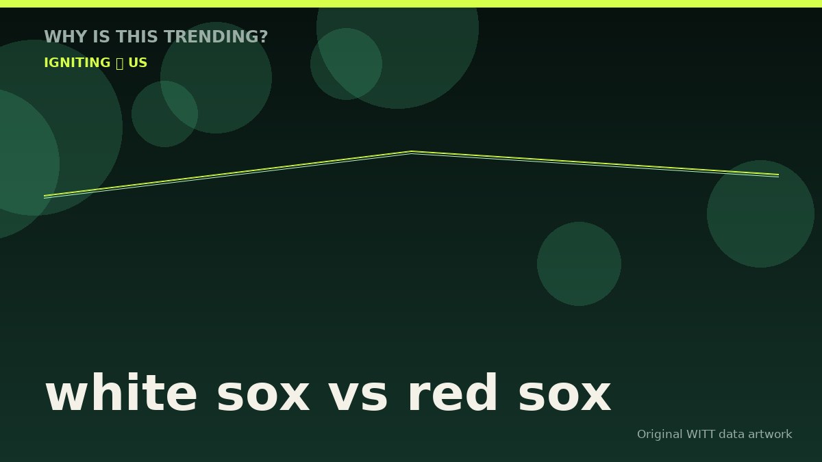 white sox vs red sox original attention timeline illustration