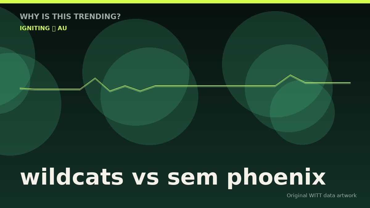 wildcats vs sem phoenix original attention timeline illustration