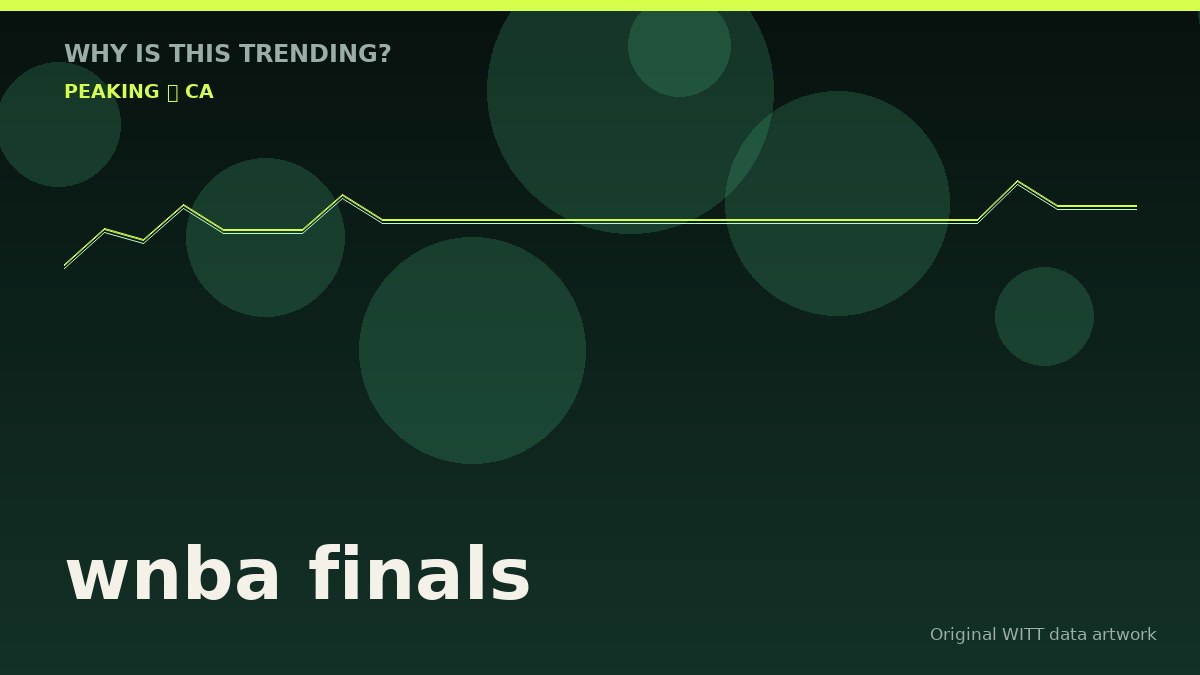 wnba finals original attention timeline illustration